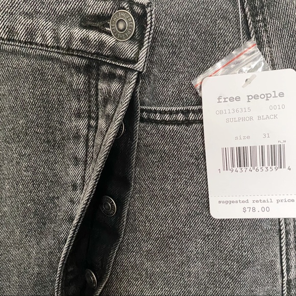 Free People | Parker Wrap Denim Mini Skirt - Picture 7 of 11